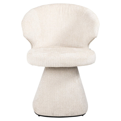 Chair Gatsbi beige chenille fire retardant (Niagara 902 beige)- Richmond Interiors