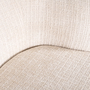 Swivel Chair Cheyenne Beige Chenille (niagara 902 Beige)