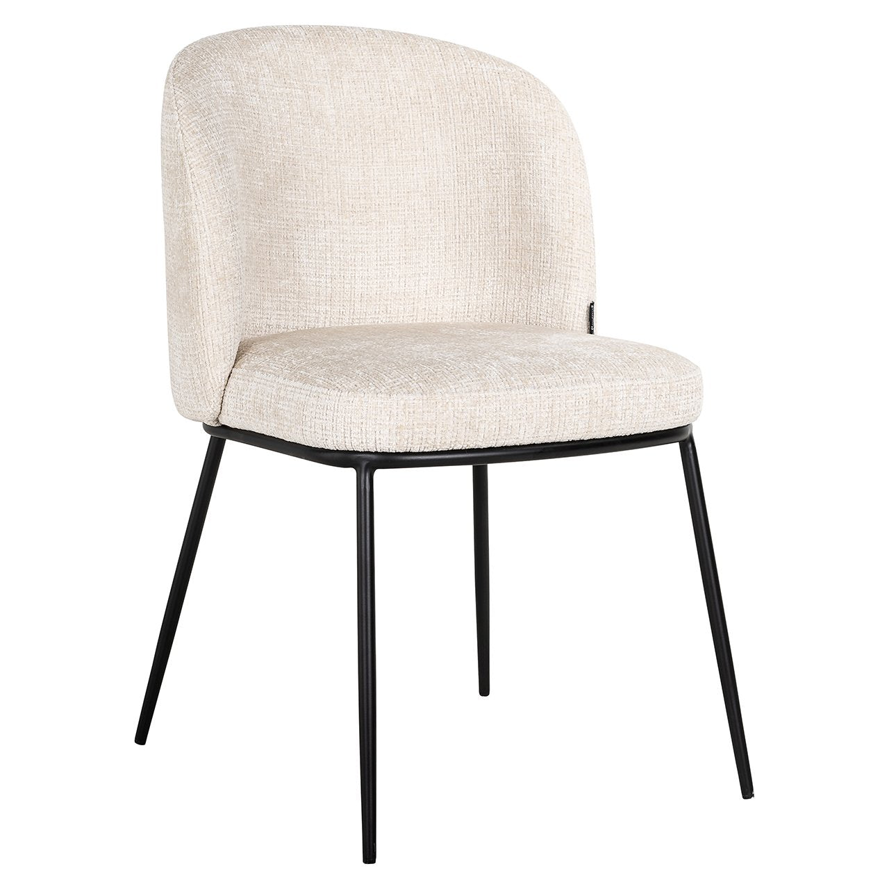 Chair Elvi beige chenille fire retardant (Niagara 902 beige)