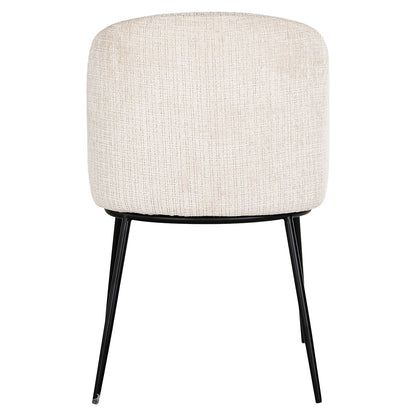 Chair Elvi beige chenille fire retardant (Niagara 902 beige)- Richmond Interiors