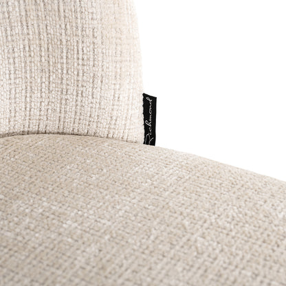 Chair Elvi beige chenille fire retardant (Niagara 902 beige)- Richmond Interiors