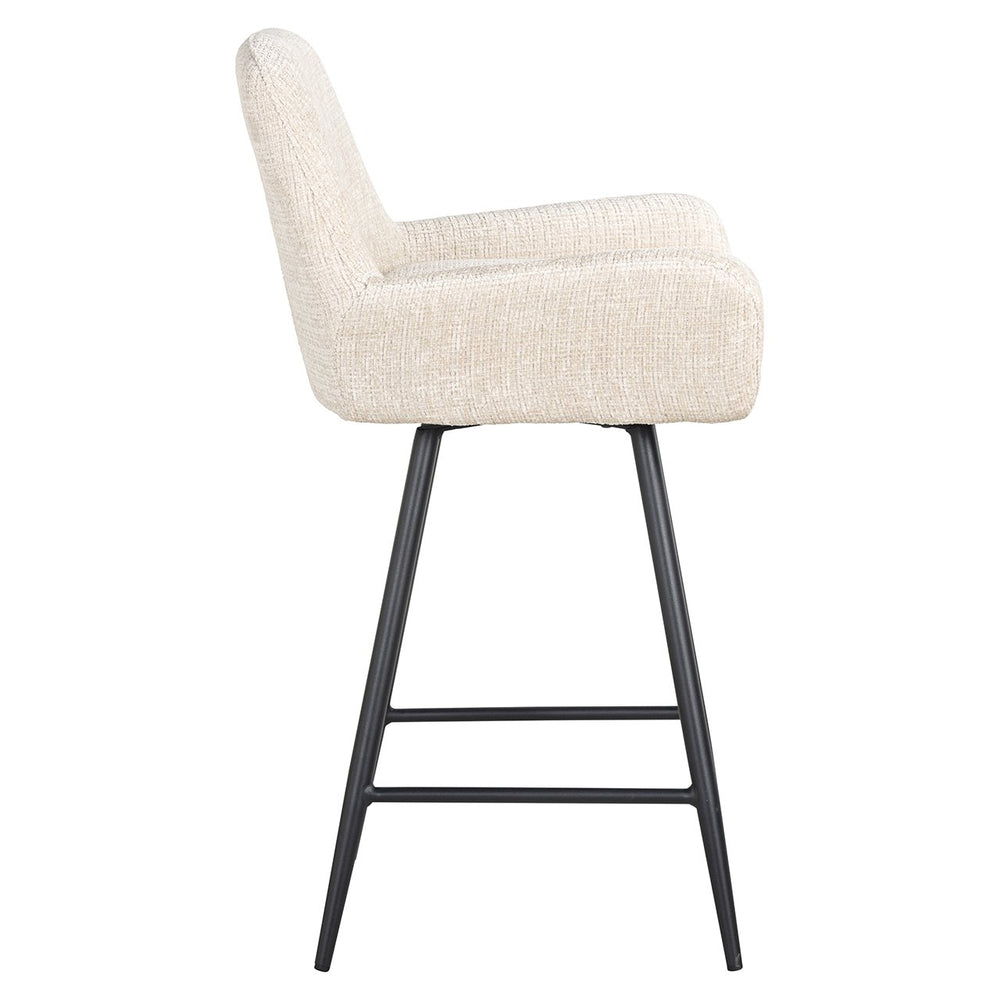 Counter stool Linsey beige chenille (Niagara 902 beige)