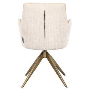 Swivel Chair Dakota Beige Chenille (niagara 902 Beige)
