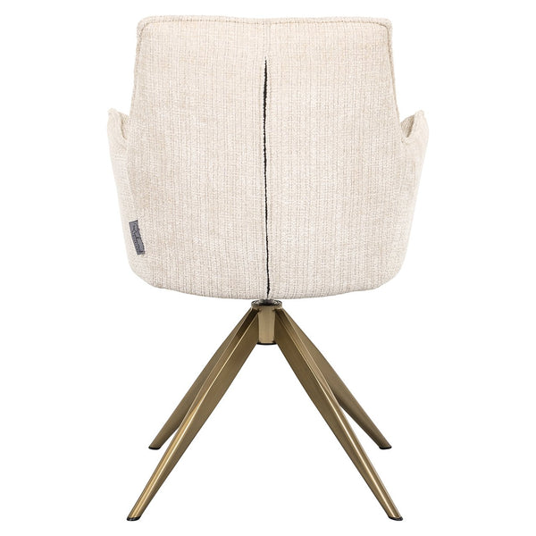Swivel Chair Dakota Beige Chenille (niagara 902 Beige)