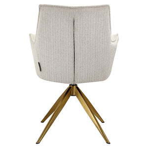Swivel Chair Dakota Beige Chenille (niagara 902 Beige)