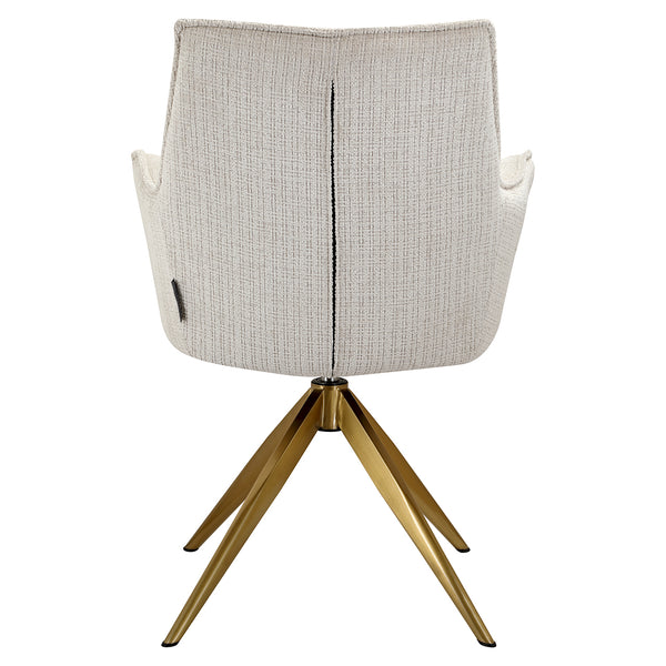 Swivel Chair Dakota Beige Chenille (niagara 902 Beige)