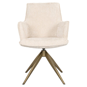 Swivel Chair Dakota Beige Chenille (niagara 902 Beige)