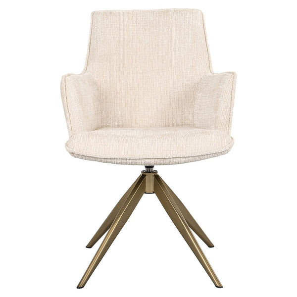 Swivel Chair Dakota Beige Chenille (niagara 902 Beige)