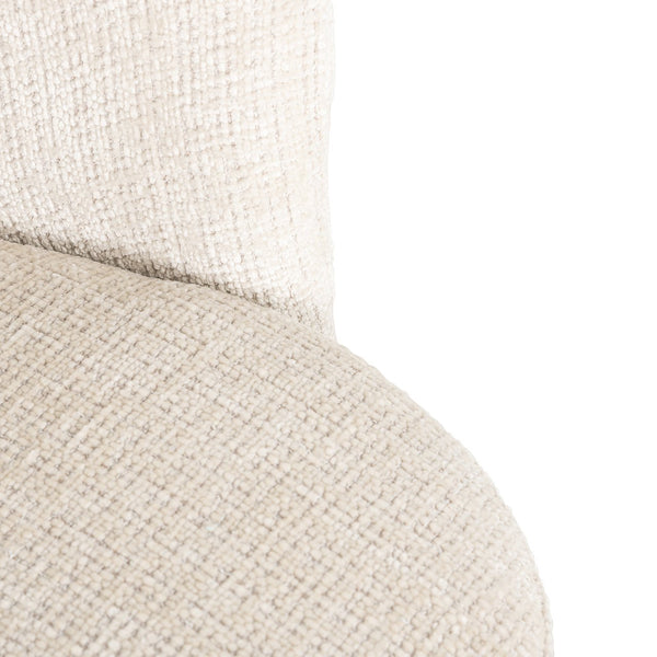 Swivel Chair Zendaya Beige Chenille (niagara 902 Beige)