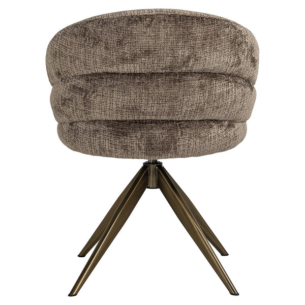 Swivel Chair Zendaya Stone Chenille (niagara 104 Stone Chenille)