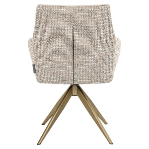 Swivel Chair Lisonne Be Trendy Nature / Khaki Velvet (be Trendy 01 Nature)