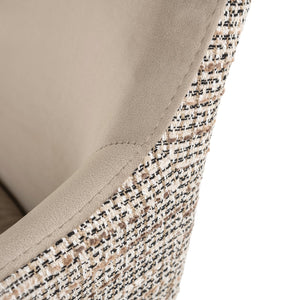 Swivel Chair Lisonne Be Trendy Nature / Khaki Velvet (be Trendy 01 Nature)