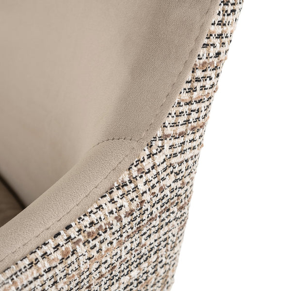 Swivel Chair Lisonne Be Trendy Nature / Khaki Velvet (be Trendy 01 Nature)