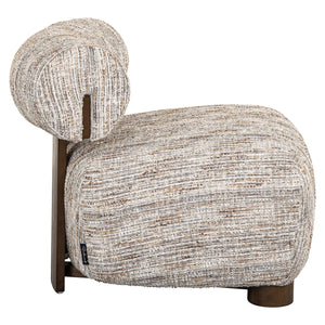 Lounge Chair Arabella Greige Coco (greige Coco)