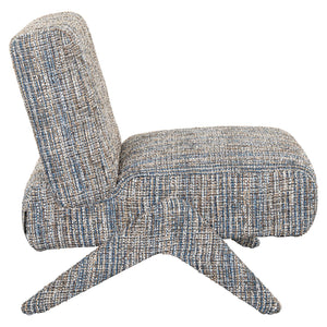 Lounge Chair Lexi Blue Coco (blue Coco)