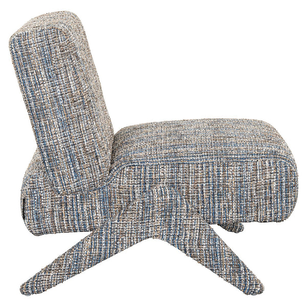 Lounge Chair Lexi Blue Coco (blue Coco)