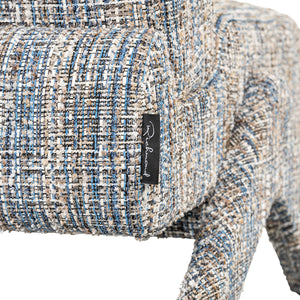 Lounge Chair Lexi Blue Coco (blue Coco)