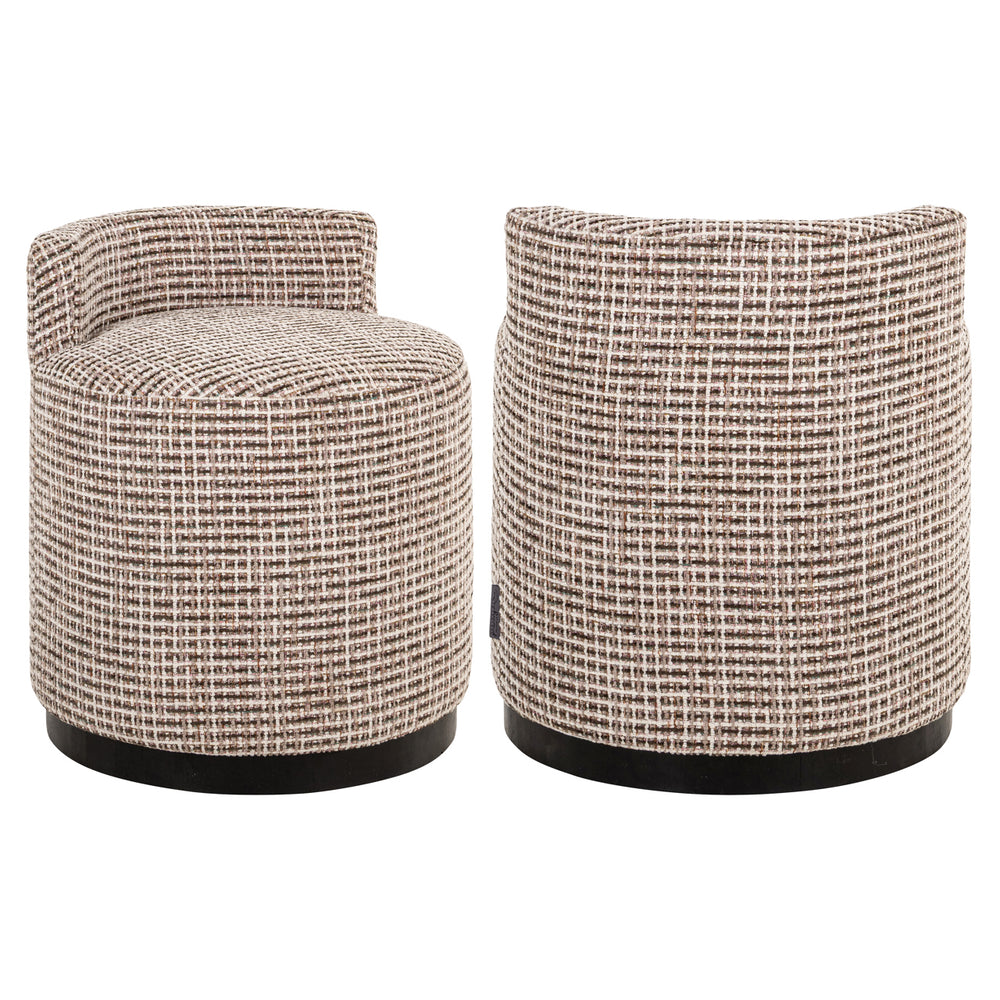 Dining chair Odette customized 55Ø fire retardant - Image 1