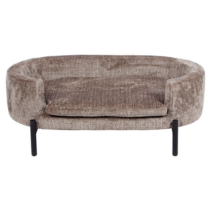 Pet bed Dolly stone chenille (Niagara 104 Stone Chenille)- Richmond Interiors