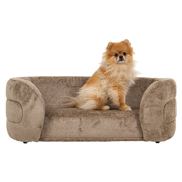 Pet bed Bingo taupe chenille