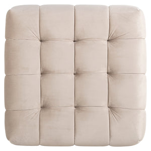 Pouffe Huxley Khaki Velvet (quartz Khaki 903)