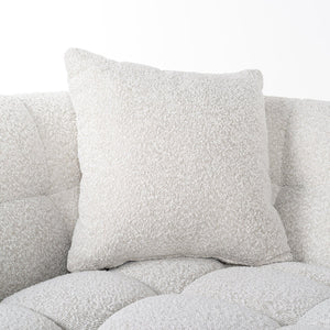 Sofa Huxley White Bouclé / Brushed Gold (copenhagen 900 Bouclé White)