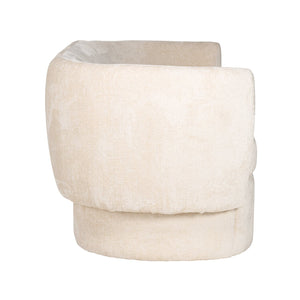 Sofa Donatella White Chenille Fire Retardant (fr – Bergen 900 White Chenille) – Richmond Interiors