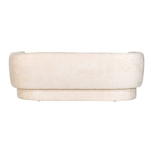 Sofa Donatella White Chenille Fire Retardant (fr – Bergen 900 White Chenille) – Richmond Interiors