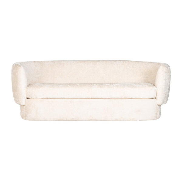 Sofa Donatella White Chenille Fire Retardant (fr – Bergen 900 White Chenille) – Richmond Interiors