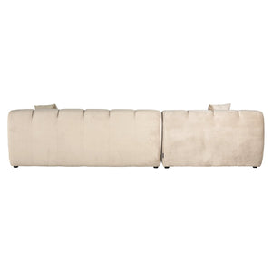 Sofa Cube 3 – Seater + Lounge Left (quartz Khaki 903)