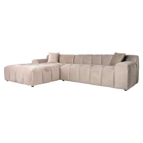 Sofa Cube 3 – Seater + Lounge Left (quartz Khaki 903)
