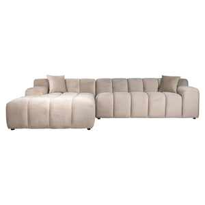 Sofa Cube 3 – Seater + Lounge Left (quartz Khaki 903)