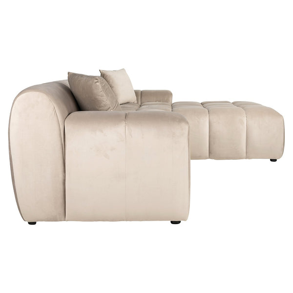 Sofa Cube 3 – Seater + Lounge Right (quartz Khaki 903)