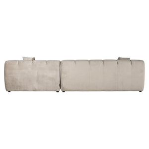 Sofa Cube 3 – Seater + Lounge Right (quartz Khaki 903)