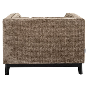 Lounge Chair Beaudy Stone Chenille Fire Retardant (niagara 104 Stone Chenille) – Richmond Interiors – Ex Display Immediately Available From Our Buzzards Valley Showroom