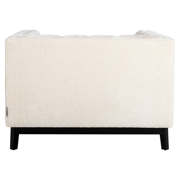 Lounge Chair Beaudy White Chenille Fire Retardant (fr – Bergen 900 White Chenille) – Richmond Interiors