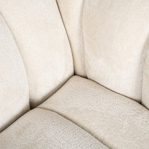 Lounge Chair Beaudy White Chenille Fire Retardant (fr – Bergen 900 White Chenille) – Richmond Interiors