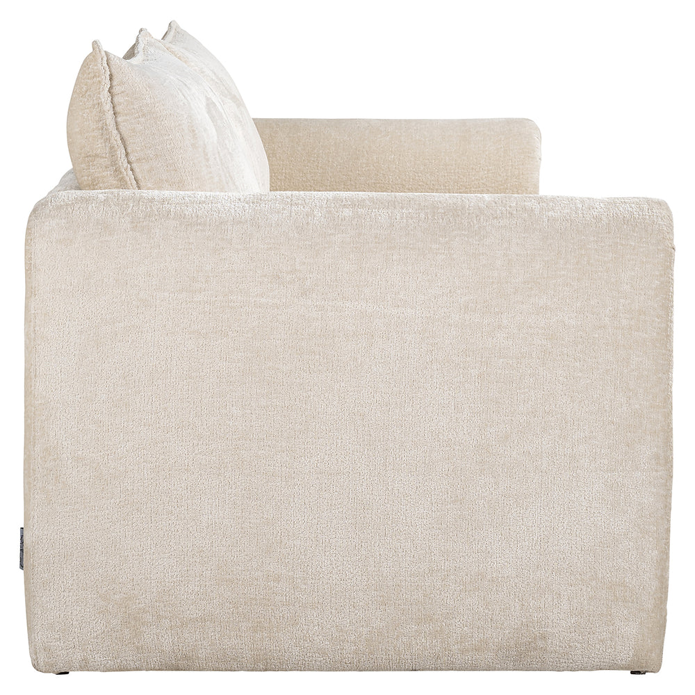 Sofa Sandro white chenille (Bergen 900 white chenille)