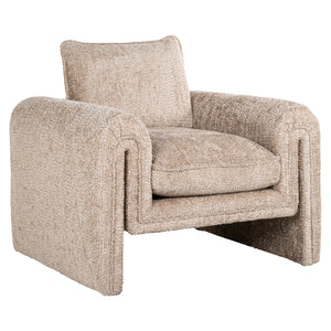 Lounge chair Sandro lovely beige (Be Lovely 170 Beige)