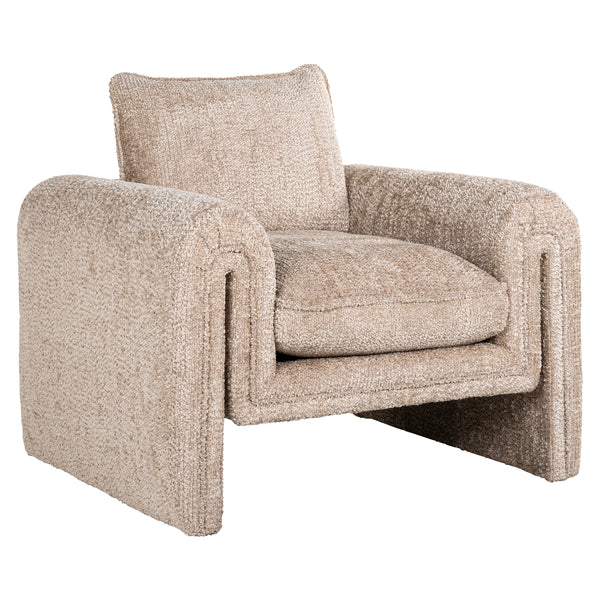 Lounge chair Sandro lovely beige (Be Lovely 170 Beige)