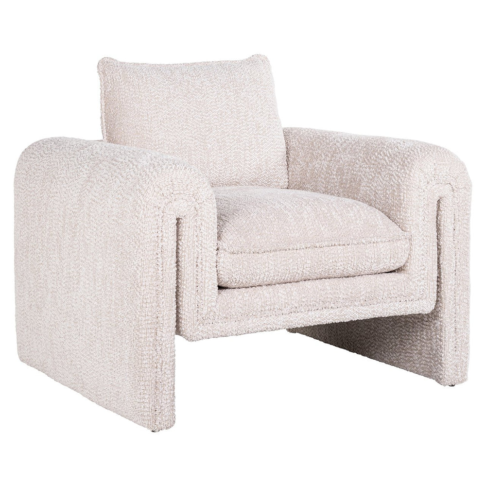 Lounge chair Sandro lovely cream (Be Lovely 11 Cream)