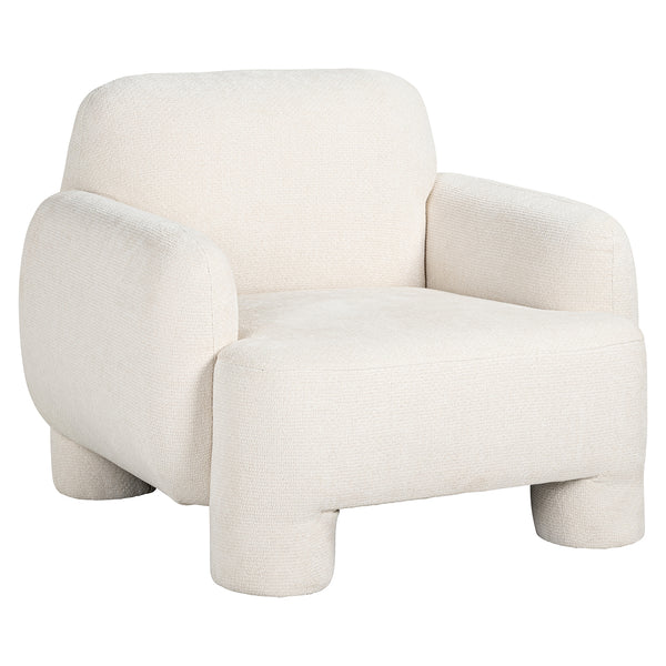 Lounge chair Boli unicorn white (Unicorn 02 white)