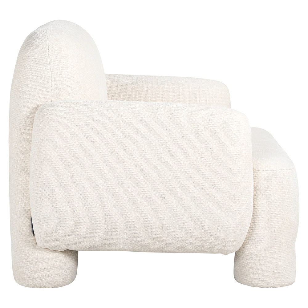 Lounge chair Boli unicorn white (Unicorn 02 white)