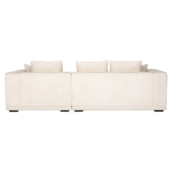 Sofa Lusso 3 – Seasts Beige Chenille (niagara 902 Beige)