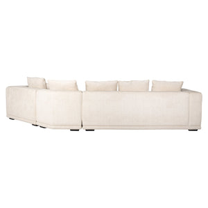 Sofa Lusso 4 – Seater Beige Chenille (niagara 902 Beige)