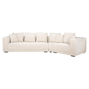 Sofa Lusso 4 – Seater Beige Chenille (niagara 902 Beige)
