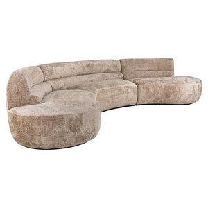 Sofa Colby Round Shape Sheep Nature (sheep 01 Nature)