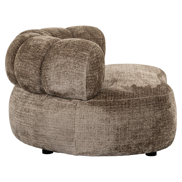 Lounge Love Chair Penelope Stone Fire Retardant (niagara 104 Stone Chenille) – Richmond Interiors – Ex Display Immediately Available From Our Buzzards Valley Showroom
