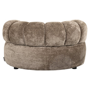 Lounge Love Chair Penelope Stone Fire Retardant (niagara 104 Stone Chenille) – Richmond Interiors – Ex Display Immediately Available From Our Buzzards Valley Showroom