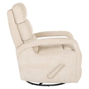 Swivel Relax Chair Denvi Beige Chenille (niagara 902 Beige)